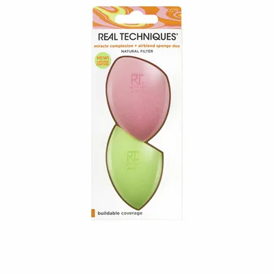 Zdjęcie produktu dla Gąbka do makijażu Real Techniques Miracle Complexion Airblend Edycja limitowana 2 szt