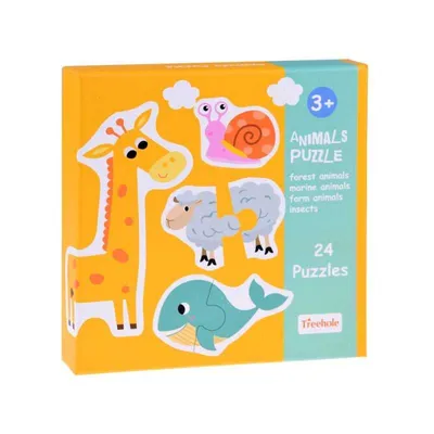 Produktbild von Buntes Tierpuzzle-Set für Kinder ab 3 Jahren