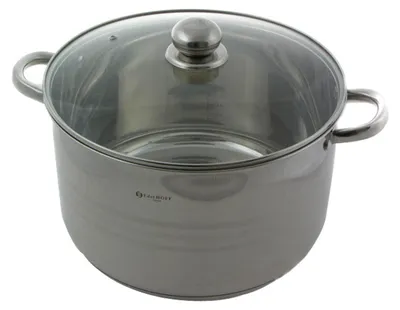 Zdjęcie produktu dla INDUKCJA GARNEK stal z POKRYWKĄ 17,2L 34cm 7312