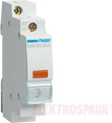 Produktbild von Hager SVN123, Orange, 230 V