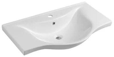 Produktbild von ZARA 80 Keramik-Waschtisch 79,5x46cm, weiss