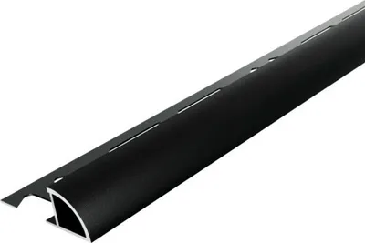 Produktbild von DURAL Abschlussprofil Durondell schwarz 250 x 10 mm