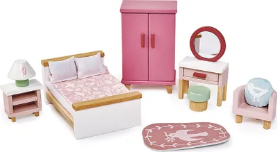 Produktbild von Tender Leaf Toys Schlafzimmer (Material Holz, Kinderspielzeug) 7508152
