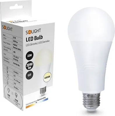 Obrázok produktu pre Solight LED žiarovka 22W E27 WZ536