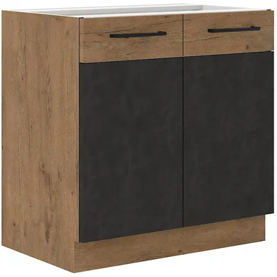Image de Meuble pour évier VANYA – largeur 80 cm, matera / chêne lancelot