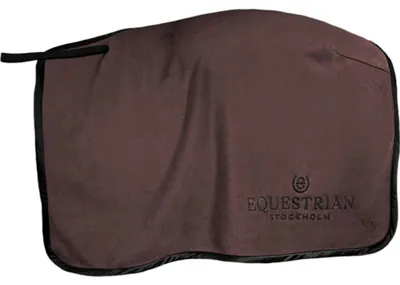 Produktbild von Equestrian Stockholm Nierendecke Mocha Heavy Fleece Quarter Blanket Vierteldecke Modern Mocha Pony