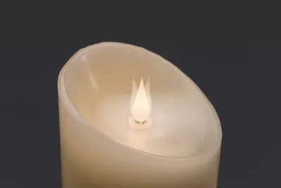 Produktbild von Konstsmide LED-Echtwachskerze Weiß
