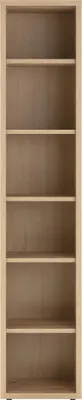 Produktbild von Bücherregal - 44 x 217 cm - Artisan Eichedekor - 5 Einlegeböden