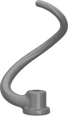 Produktbild von KitchenAid Knethaken silberbeschichtet für Schüsselheber-Maschinen 5,6L/6,6L/6,9L - 5KSMBLSD