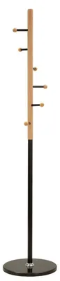 Produktbild von Kleiderständer aus Holz mit Marmorbasis CM Ø 37X172