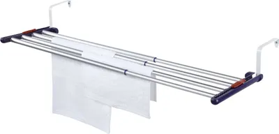 Obrázok produktu pre Leifheit Quartett Duo, Sušiak na bielizeň na stenu, Čierna, Nerezová oceľ, 1050 mm, 55 cm, 1 kusov