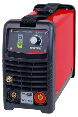 Produktbild von WALTER Inverter-Schweißgerät, WIG, 60V, stufenlos regelbar, auch bei Wind und Draußen ideal, leicht und leistungsstark