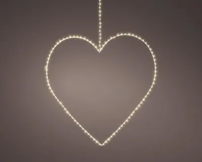 Produktbild von Lumineo Micro LED Rahmenbeleuchtung Herz 58 cm