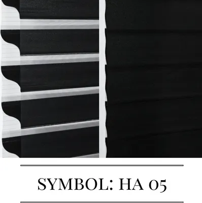 Image de store 3D - Nouveauté - 80x150 cm noir Store double - Méga choix de couleurs et de tailles