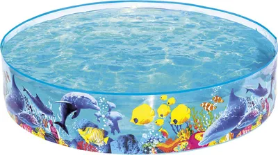 Zdjęcie produktu dla Bestway® 55030 Bestway® Planschbecken Odyssey 946,0 l 183,0 x 183,0 x 38,0 cm