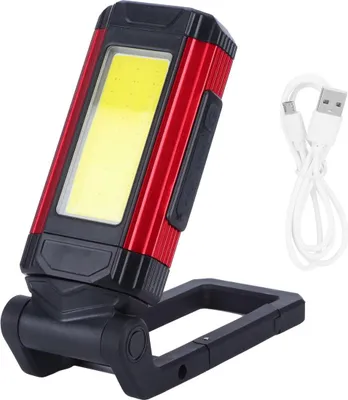 Produktbild von Multifunktionale Arbeitsleuchte, wiederaufladbare COB-Magnet-Arbeitsleuchte, Inspektionsleuchte mit USB-Ladefunktion