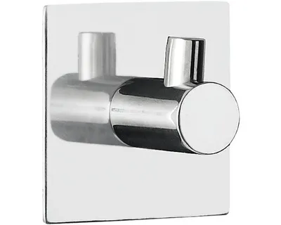 Produktbild von Spirella Meti, Drinnen, Handtuchhaken, Edelstahl, Edelstahl, Klebestreifen, 45 mm