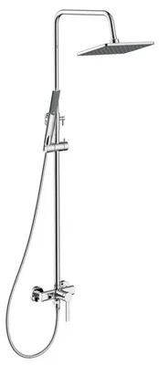 Image de Laveo PINAR PAW_00KB Robinetterie de douche avec ensemble, chrome