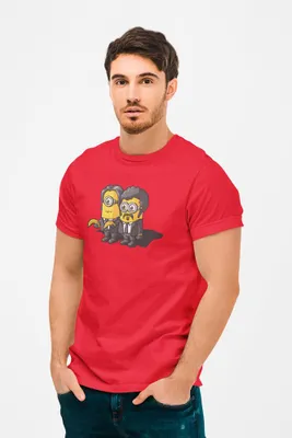 Produktbild von D&B Uni Polo  MO00030_Minions_Rot-Größe M
