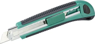 Produktbild von Wolfcraft Lightweight 3-blade knife 18mm (4138000)