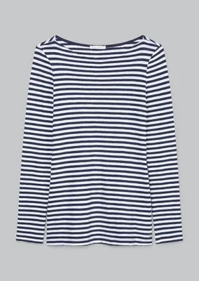 Produktbild von Jersey T-Shirts Longsleeve 4441 Dark Blue_Multi_02 Größe M