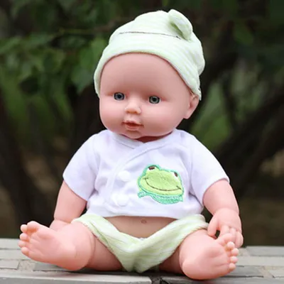 Produktbild von 30 cm Puppe, Babyspielzeug, weiches Vinyl, lebensechtes Spielzeug für Kinder, Jungen und Mädchen