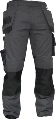 Produktbild von DASSY® Magnetic Arbeitshose mit Holstertaschen und Kniepolstertaschen ANTHRAZITGRAU/SCHWARZ Gr.62 Länge: STANDARD