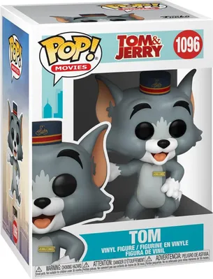 Immagine prodotto di Funko Pop! Tom - Figurka winylowa z serii Tom & Jerry, oficjalny produkt premium