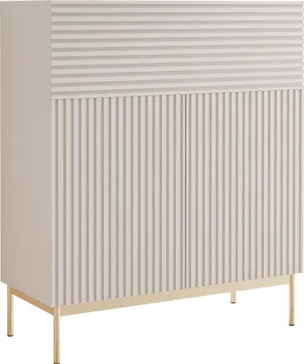 A studio shot of a highboard cabinet.