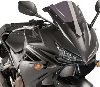 Image de Puig Z-racing Honda Cbr500r Pare-brise Noir Noir One Size