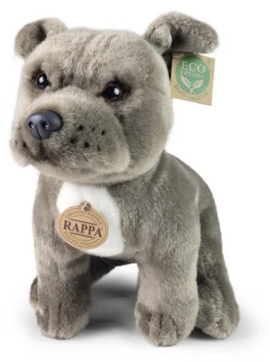 Produktbild von Plüsch Staffordshire Bull Terrier Grau 30 cm Eco-f.