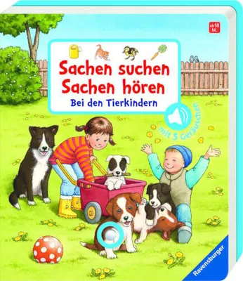 Zdjęcie produktu dla Sachen suchen, Sachen hören: Bei den Tierkindern