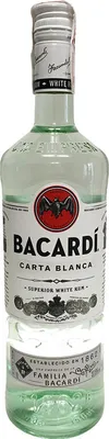 Produktbild von Bacardi Ron Carta Blanca Superior 37,5% Vol. 1l