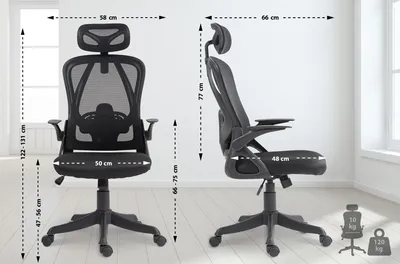 Produktbild von Bürostuhl HLO-CP184  schwarz