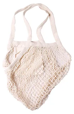 Productafbeelding van Winkelnet, boodschappentas, shopper, katoen, 35x65 cm