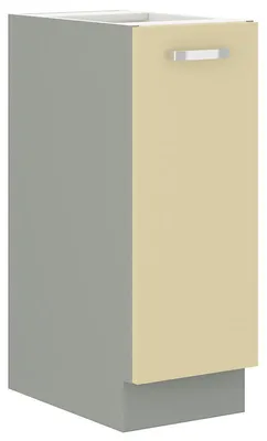 Produktbild von ULLERIKE Auszugsschrank – Breite 30 cm, Creme/Grau