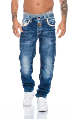 Produktbild von Cipo & Baxx Herren Jeans BJ2870 Blau, W34/L32