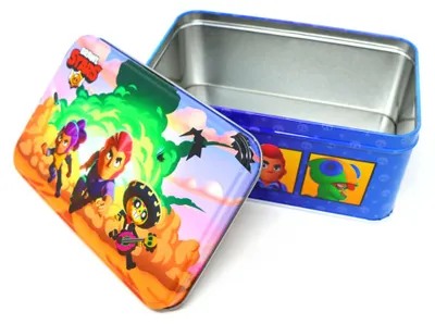 Produktbild von Panini Brawl Stars Karten - Sammelkarten Trading Cards - 1 Tin Dose leer