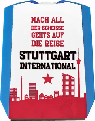 Produktbild von Stuttgart Europapokal Parkscheibe mit Spruch Stuttgart International