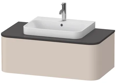 Produktbild von DURAVIT HP494108383 Happy D.2+ KWTU wh, 1000x550x354mm,