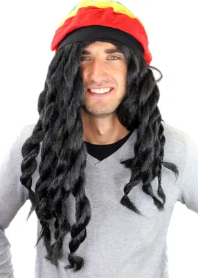 Produktbild von WIG ME UP Perücke & Mütze: Rasta Reggae 68901