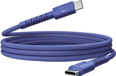 Produktbild von Fresh´n Rebel Kabel USB-C/USB-C 100W, 2m blau