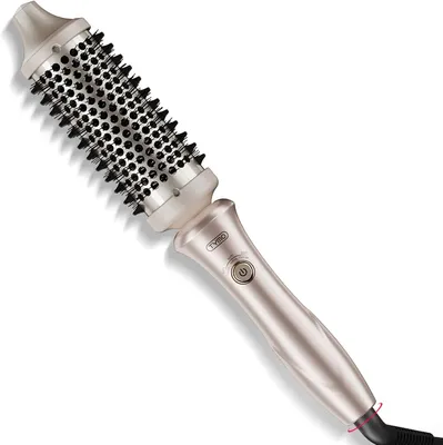 Produktbild von Thermobürste 43mm, Lockenbürste Styler für natürliche Locken und Blowout, Hot Brush Heiße Rundbürste zum Glätten und Volumen für Lange und Kurze Haar
