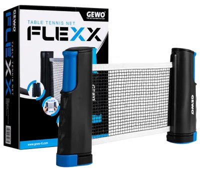 Produktbild von Flexibles Tischtennisnetz mit Auszugmechanismus, geeignet für Tische bis 172 cm