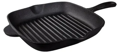 Gusseiserne Backpfanne 27 cm (2,2 l) vorgewürzt