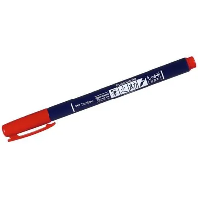 Image de Tombow WS-BH25Fudenosuke Color rot