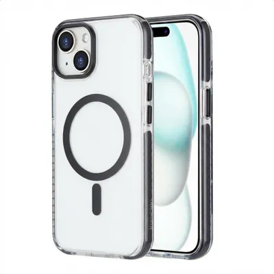 Zdjęcie produktu dla imoshion Combat MagSafe Backcover dla Apple iPhone 15 - czarny