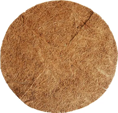 Produktbild von Esschert Design 2er Set Kokos Einlagen Blumen Topf rund 25 cm Ersatz Hänge Korb