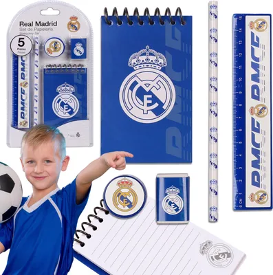 Produktbild von Real Madrid Schulmaterialset für einen Jungen, Schulset