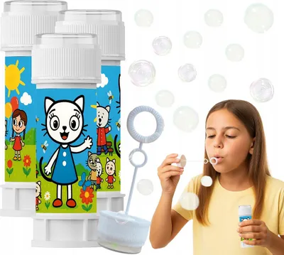 Produktbild von Seifenblasen für Kinder KITCHENETTE KITCHENETTE Märchen Geburtstag Spaß Party 60ml